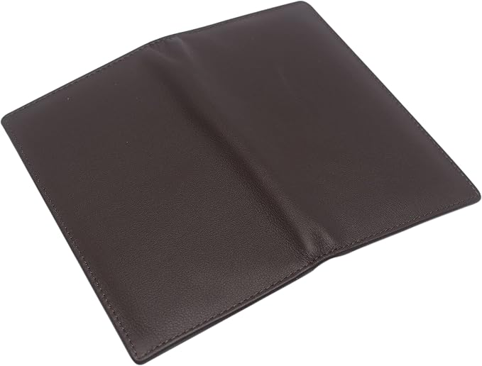 Marshal Bifold Leather RFID Blocking Wallet For Men & Women | Genuine Leather Holder With 19 Slots, 2 Bill Compartments & ID Window | For Credit/Debit Cards, Money & More (CN Brown) - Image 6