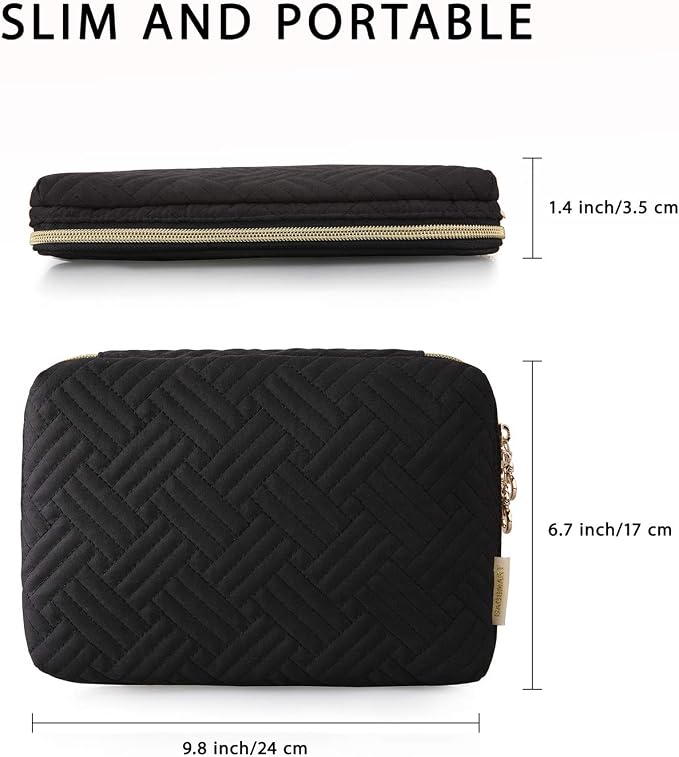 BAGSMART Large Electronics Travel Organizer Case for Wome, Polyester, Black | Cord Organizer, Cable Organizer Bag, Travel Tech Organizer, Travel Accessories for Women - Image 7