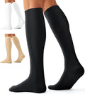 Compression Socks for Women and Men(3 Pairs)15-20mmHg - Best Circulation Support Socks by Bluemaple