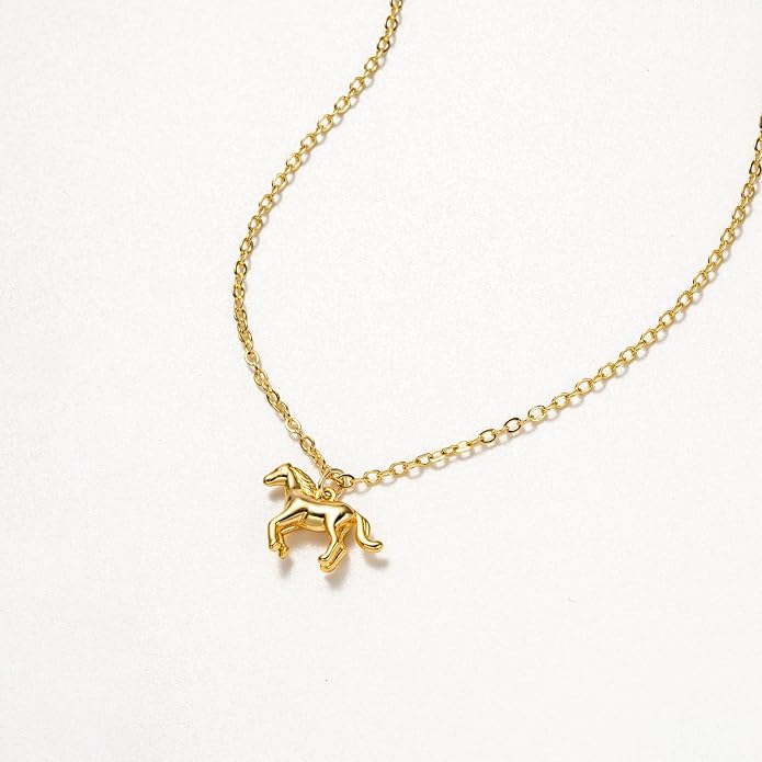 Gold Necklace for Women, Dainty Charm Pendant Necklace Jewelry Gift | 14K Gold Plated, Cute, Delicate, Adults, Non Tarnish, Hypoallergenic, Accessories - Image 4
