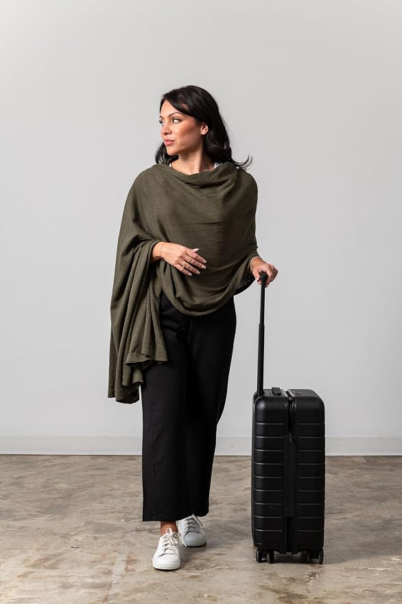 Dreamsoft Travel Scarf, Wrap and Shawl for Women, Organic Cotton - Image 8