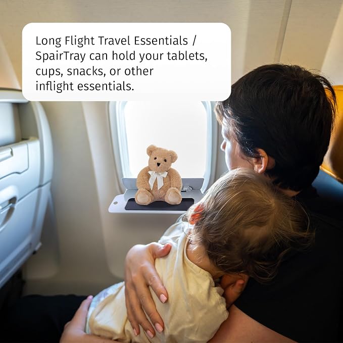 Travel Shelf - Airplane Tray Cover, Table Organizer Plane Travel Essentials - Image 7