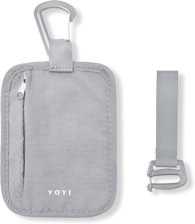 YOYI YOYI RFID Blocking Hidden Stash Clip, Travel Wallet Water-Repellent | Water-repellent fabric, RFID blocking liner, multiple carry options — hidden stash clip secures cards and cash on the go by YOYIYOYI