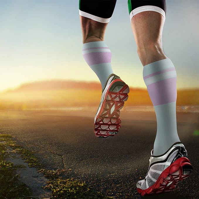 fenglaoda Compression Socks for Women Men 3 Pairs Graduated Compression Support Circulation Socks for Nurses - Image 4