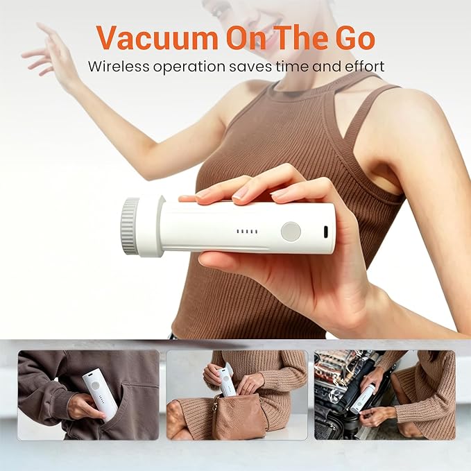 15 Pack Vacuum Storage Bags with Electric Pump for Travel Luggage Clothes | Travel compression space saver vacuum seal bags for closet storage, portable electric pump included for suitcase packing - Image 3