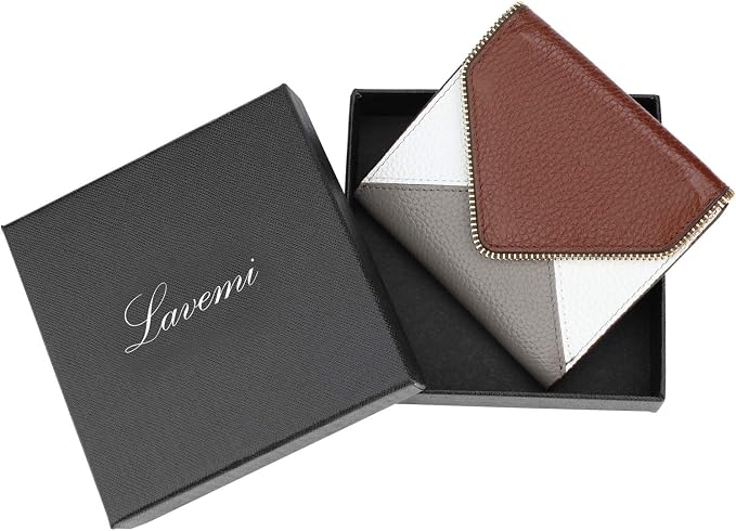 Ultra Thin Small Compact Leather Womens Girls Wallets RFID Blocking Credit Card Holder for Women - Image 7