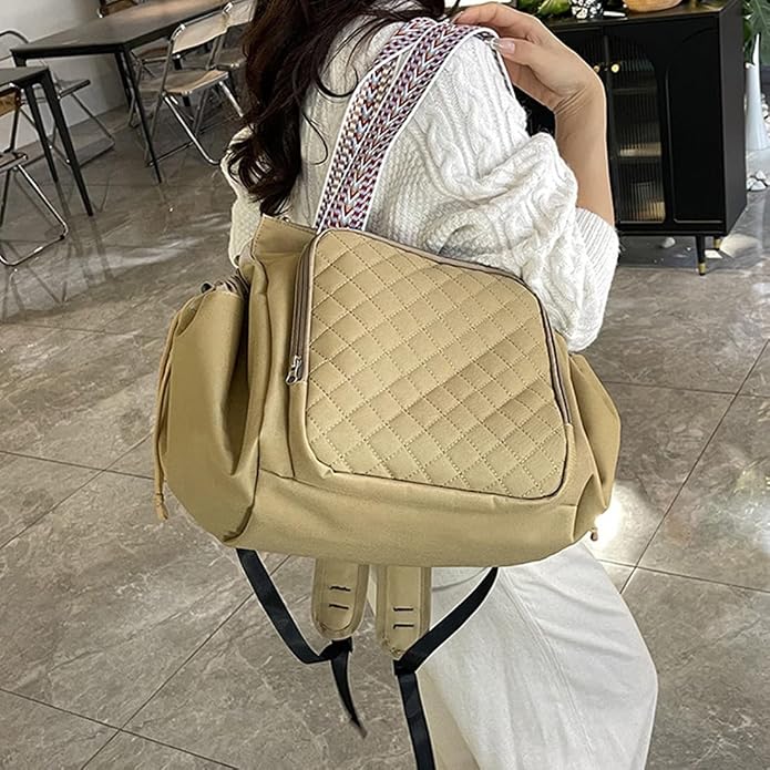 Travel Duffel Bag Weekender Bags for Women, Expandable Tote Handbag Diaper Bag Backpack Shoulder Bag for Car Work Daily - Image 2