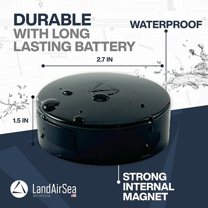 LandAirSea Overdrive GPS Tracker — Extended Life Battery, Magnetic, and Waterproof. Commercial GPS Tracker for Vehicles, Trailers, Equipment, and Assets. Real-Time Global Tracking. - Image 3