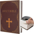 Real Paper Transfer Book Safe, Hollow with Secret Hidden Compartment, Combination Lock, 8.7"×6"×2" (Bible-Combination) by PACOLO