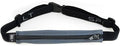 SPIbelt Running Belt Original for Women Men, Phone Holder for Running, Running Fanny Pack, Holder for Phone, Running Waist Pack, Adjustable Waist, [Fits All Phones]. Anthracite with Black Zipper by SPIbelt
