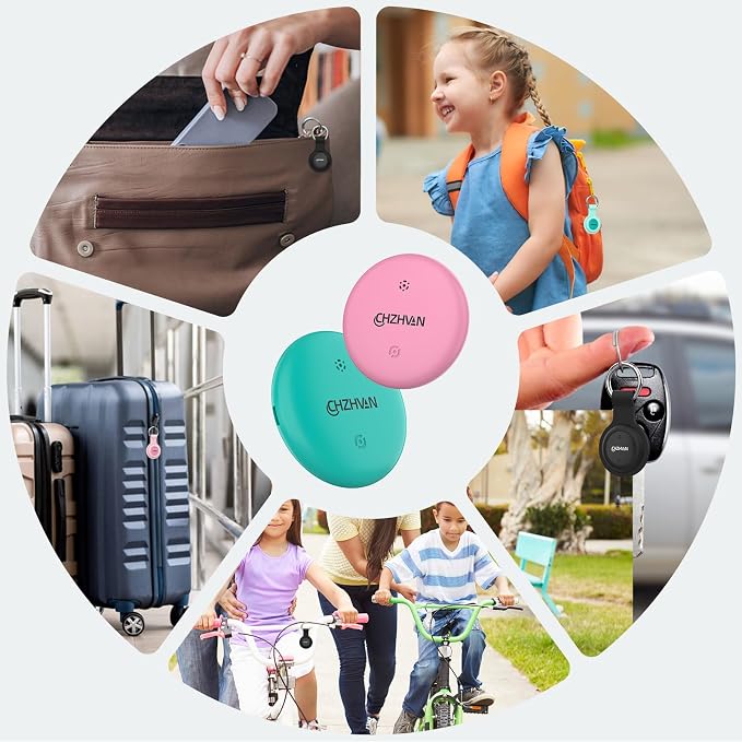 2026 Upgraded Android Tracker Tags, Official Google Certified Smart Bluetooth Tracker, Compatible with Find Hub App(Not for iOS and Huawei), Air Tag for Android, Item Locator Key Finder/Luggage Tag - Image 7