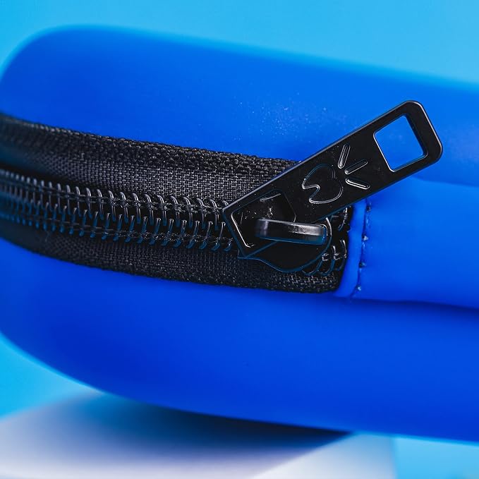 Sonic Toothbrush Travel Case, BLUE | Portable, Breathable & Hard Protection for Traveling, Camping, Office or Purse, Mesh Pocket for Accessories - Image 6