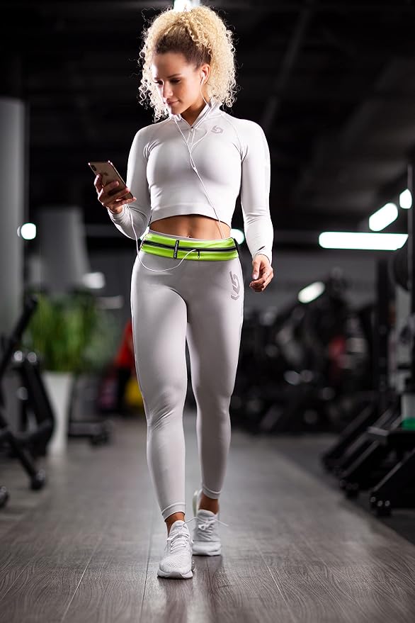 Fitgriff® Running Belt for Men & Women - Secure Jogging Pouch for Phone, Keys & Essentials - For All Cell Phones - Image 7