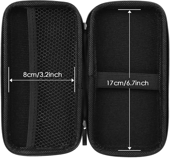 iMangoo Travel Essential Electronics Organizer Charger Case Carrying Pouch | 6.5x3.2x1" Power Bank Tech Accessories Protective Storage Shockproof Portable Purse Men Women School Office Trips Must Have - Image 4