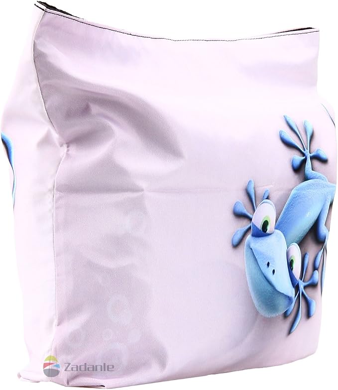 Beach Tote Bags Travel Totes Bag Shopping Zippered Tote for Women Foldable Waterproof Overnight Handbag - Image 4
