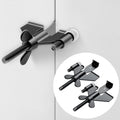 2 Pack Portable Door Lock, Hotel Travel Door Lock Security for Home, Black | Hotel Safety Device for Door Security, Portable Lock for Hotel Room, Apartment, College Dorm and Travel by HuiQiuRerishomLtd