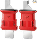 Double Gear Portable Door Lock for Travel, Hotels, & Apartments, Strong & User-Friendly, Extra Security for People Living Alone - 2 Pack by Parawo