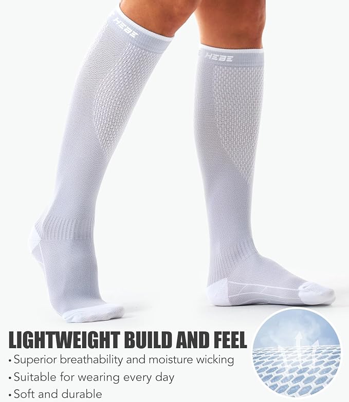 3 Pack Medical Compression Sock-Compression Sock For Women and Men Circulation -Best for Running,Nursing,Athletic Sports - Image 4