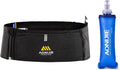 ICE FLAME Running Belt, Fitness and Running Fanny Pack for Women and Men, Waist Band Pack for Phone Keys Money, Moisture Wicking Storage Belt by Unknown