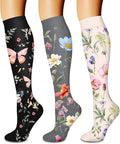 3 Pack Medical Compression Sock-Compression Sock For Women and Men Circulation -Best for Running,Nursing,Athletic Sports by LaiteHebe