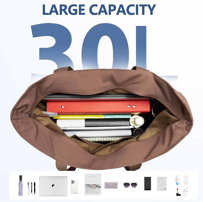 Tote Bag for Women,Large Handbag with Laptop Compartment, Shoulder Bag for Travel, Tote Bags for Work and Everyday - Image 4