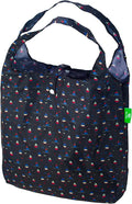 ECO CHIC Foldable Reusable Grocery Bags - Lightweight, Recycled & Reusable Shopping Bag - Waterproof Packable Tote by ECOCHIC