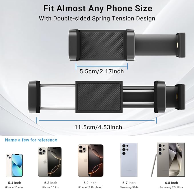 Phone Tripod Mount, Camera Hot & Cold Shoe Holder for iPhone Andriod | Camera Hot 2 Cold Shoe Phone Mount Compatible for iPhone Android Sony Canon DJI Ronin S/SC Zhiyun Gimbals - Image 5