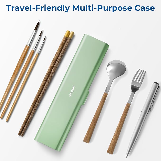 Wider Aluminum Toothbrush Travel Case, Portable Travel Toothbrush Holder, Durable Manual Toothbrush Box Container for Traveling, Bathroom, Camping, Business Trip, Green - Image 8
