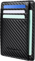 Chelmon Slim Wallet for Men, Minimalist Front Pocket RFID Blocking Credit Card Holder by Chelmon