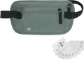 Money Belt for Travel, RFID Blocking, Hidden Money Belt, Passport Holder for Travel (Dark Green) by Unknown