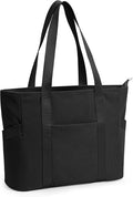 Tote Bag for Women, Casual Hobo Handbags with Compartments | Water Repellent Corduroy Large Capacity Fits 15.6" Laptop Zipper Closure for Travel Work School by Unknown
