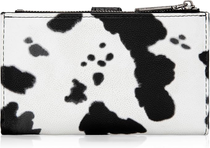 Wrangler Wallet for Women Bifold Card Holder with Zipper and ID Window - Image 3