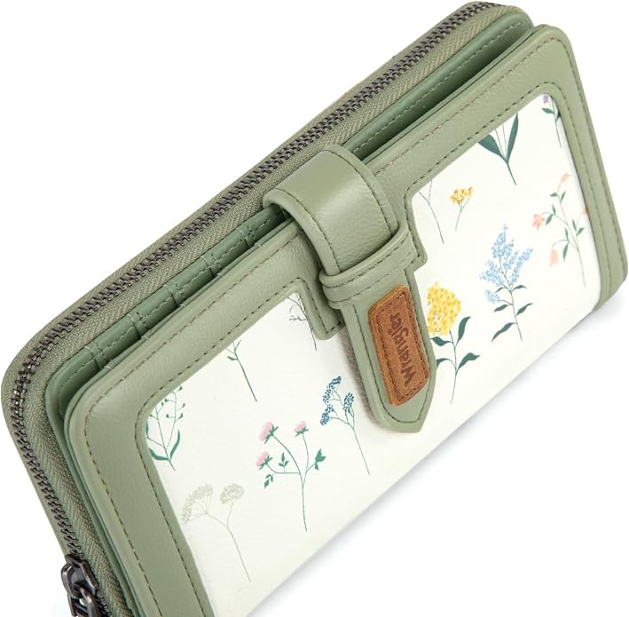 X Wrangler Women's Wallets Bifold Wristlet Wallets for Women Large Capacity Credit Card Wallet with ID Window - Image 5