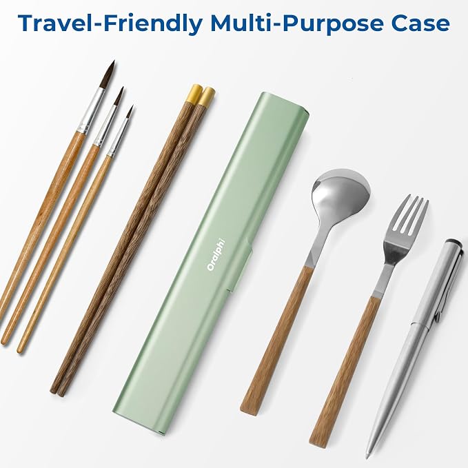 Aluminum Toothbrush Travel Case, Portable Travel Toothbrush Holder, Durable Manual Toothbrush Box Container for Traveling, Bathroom, Camping, Business Trip-Green - Image 6
