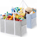 Lifewit Extra Large Tote Bag, Reusable Grocery Bags with Metal Wire Frame and Handles by Lifewit