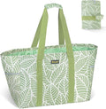 BALEINE Soft 9 Gallon Extra Large Utility Tote, Foldable Reusable Storage Bag (Antique Foliage) by BALEINE