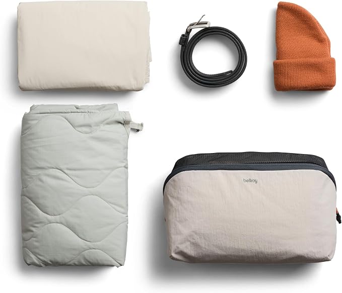 Bellroy Packing Cube 6L, Travel Organizer Pouch - Ash | 6L organizer packing cube with an internal zip pocket and a durable, lightweight design - Image 7