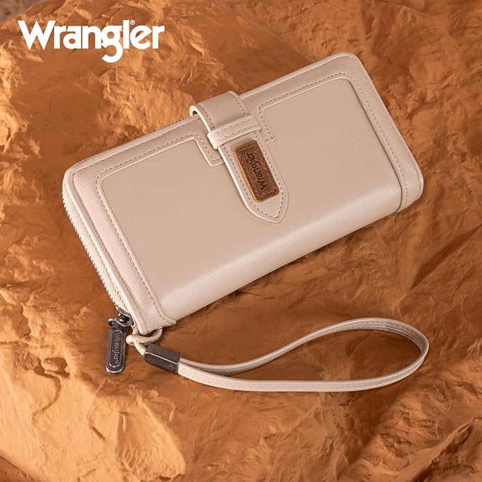 X Wrangler Women's Wallets Bifold Wristlet Wallets for Women Large Capacity Credit Card Wallet with ID Window - Image 6