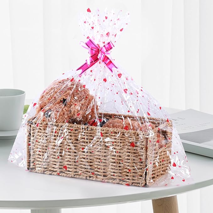 Wicker Storage Basket, Set of 2 Hand-Woven Paper Rope Wicker Basket, Small Storage Baskets for Organizing Toilet Paper Basket, Foldable Large Cube Storage Organizer Bins for Shelves (Natural) - Image 8