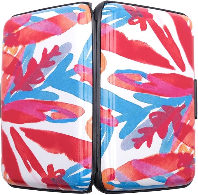 RFID Blocking Credit Card Holder for Men Women - Stylish Travel Wallet - Best protection for Bank Debit, ID, ATM, Cards against Scanning Criminals (painting) - Image 2