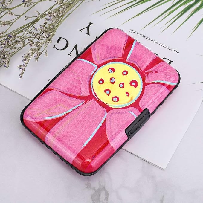 RFID Blocking Credit Card Protector Case Holder Wallet for Men Women | RFID Blocking Credit Card Protector Aluminum ID Case Hard Shell Business Card Holders Metal Wallet for Men or Women - Image 7