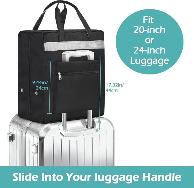 Shoe Bags for Travel, Travel Shoe Bags for Packing, Portable Storage Bag | Shoe Bags with Handle, Water-resistant, Ventilation Holes, Travel Luggage Shoe Bag for Women Men Holds 6 Pair of Shoes - Image 6