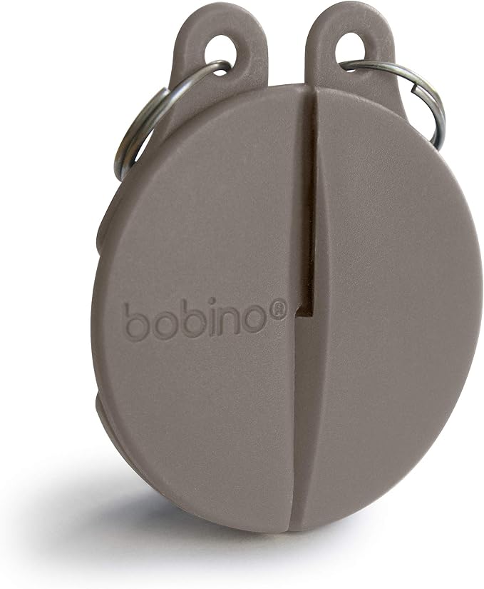 Bobino Zipper Clip | Anti Theft Purse & Backpack Lock | Anti Pickpocket | Travel Essentials | Purse and Backpack Safety | Travel Safety | 2 Pack Slate by Bobino