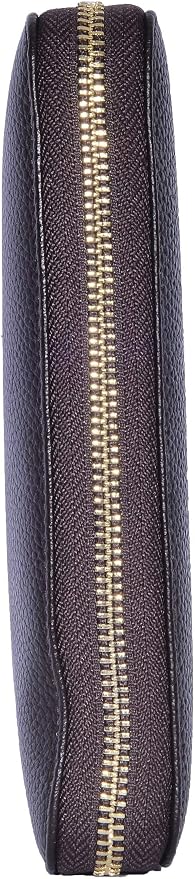 Easyoulife Credit Card Holder Wallet Womens Zipper Leather Case Purse RFID Blocking - Image 6