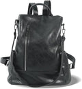 Small Women Backpack Purse PU Leather Anti-theft Casual Shoulder Bag Fashion Ladies Satchel Bags by Unknown
