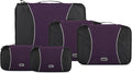 GOX Ultra Light 5 piece Packing Cubes Travel Luggage Organizer 1 Large 2 Medium 2 Small by GOX