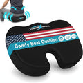 Xtreme Comforts Seat Cushions | Office Chair Cushions for Desk, Car, Wheelchair| Ergonomic Memory Foam Seat Cushion for Support & Comfort | Helps Improve Sitting Posture for Work & Body Relief by XtremeComforts