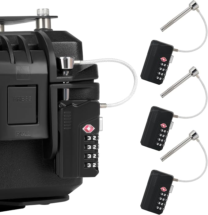 Upgraded Professional TSA Approved Gun Case Lock by TOKCKYBL