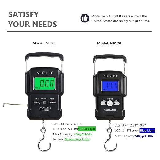Luggage Scale Digital Suitcase Weighing Fish Portable for Travel | 2-Stage Precision, Max 110lb, Smart Tare, Backlit LCD, Lock Data, Handheld, Weight Suitcase with Hook, Travel, Fishing, Gifts - Image 8