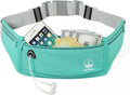 Slim Running Belt Fanny Pack, Phone Holder Waist Pack Money Belt - Green by Unknown